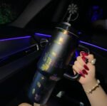 🔥40OZ Stitch Cup 1200ML 🥰 Straw Topper as Free Gift🎁 – Bild 8
